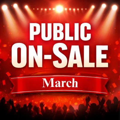 Public On-Sale: March 2028