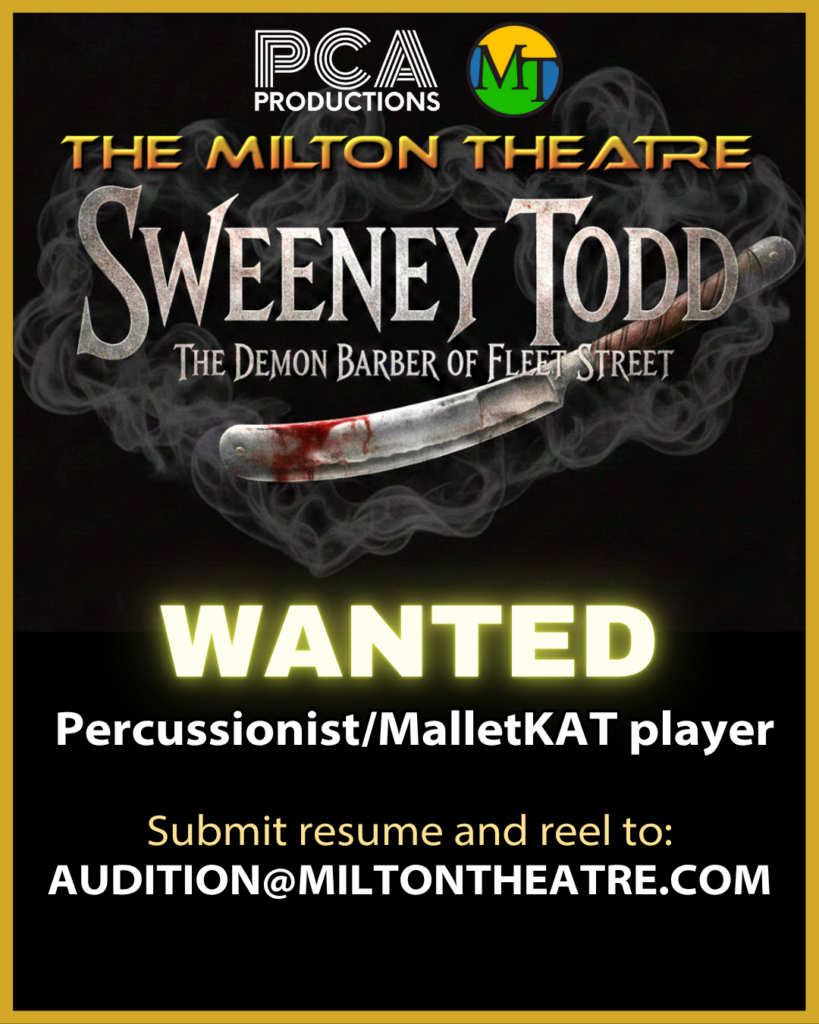 Sweeney Todd audition call 1